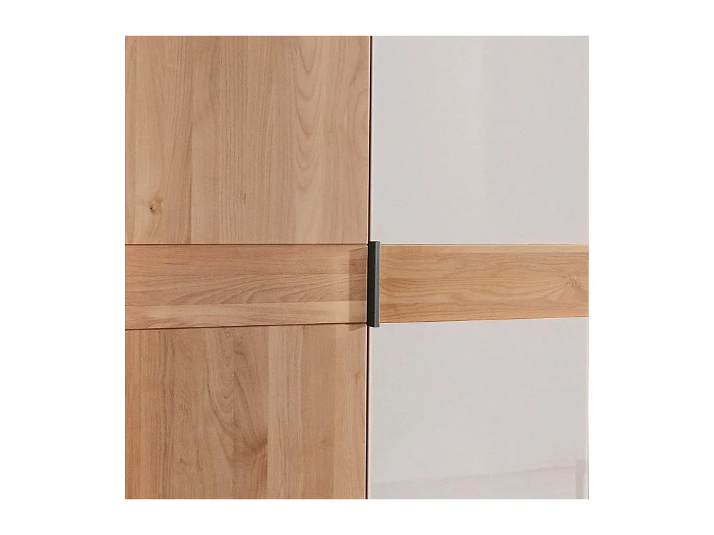 Kleiderschrank Drehtürenschrank in modernem Design 236 cm hoch