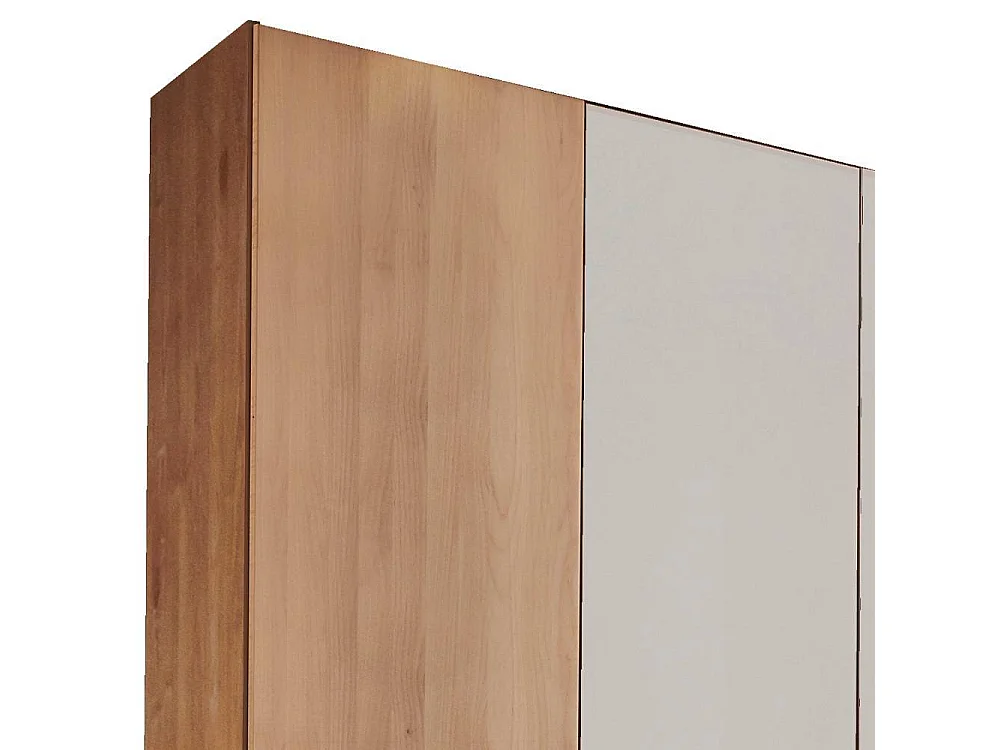Kleiderschrank Drehtürenschrank in modernem Design 236 cm hoch