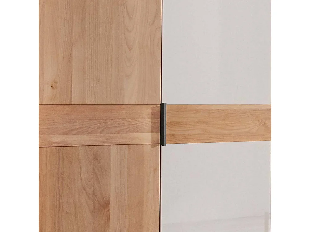 Kleiderschrank Drehtürenschrank in modernem Design 236 cm hoch