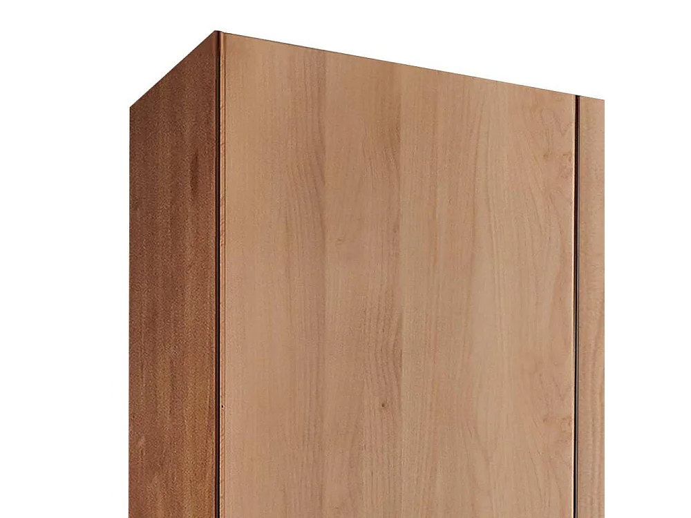 Kleiderschrank Drehtürschrank in modernem Design mit Metallgriffen