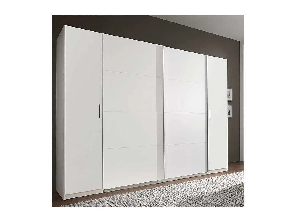 XL Schlafzimmerkleiderschrank 272 cm oder 316 cm breit Dreh- und Schiebetüren