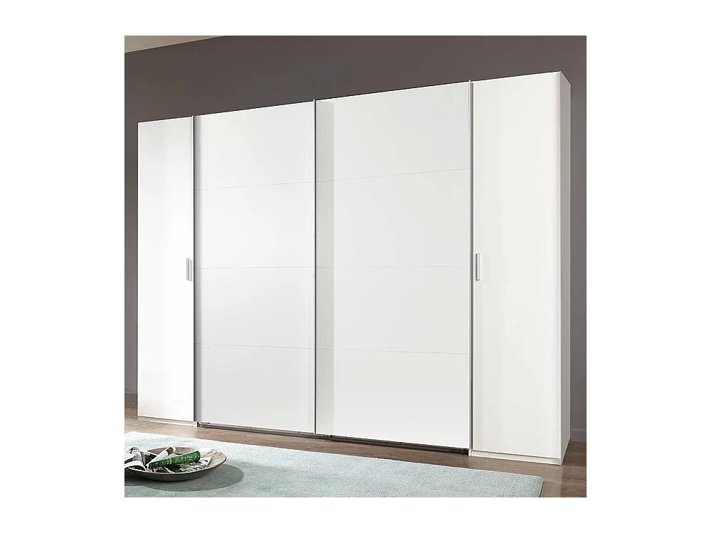 XL Schlafzimmerkleiderschrank 272 cm oder 316 cm breit Dreh- und Schiebetüren