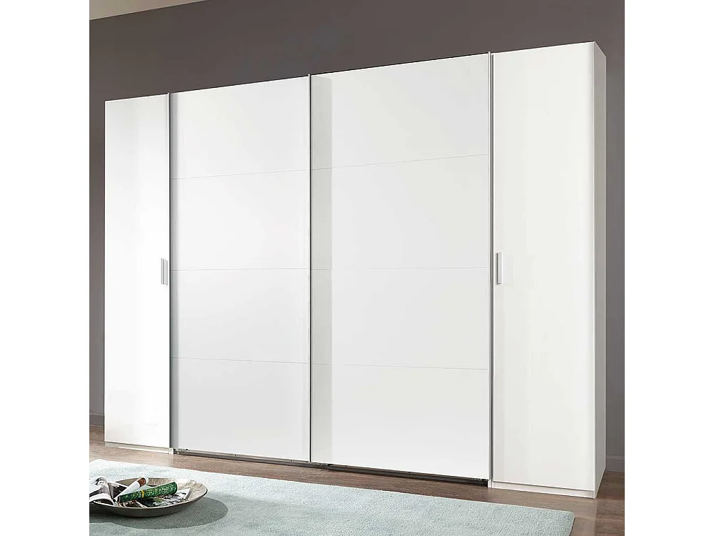 XL Schlafzimmerkleiderschrank 272 cm oder 316 cm breit Dreh- und Schiebetüren