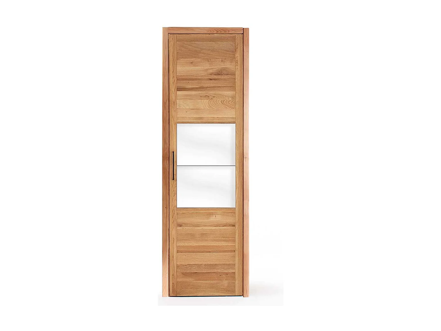 Kleiderschrank 1türig aus Wildeiche Massivholz 65 cm tief