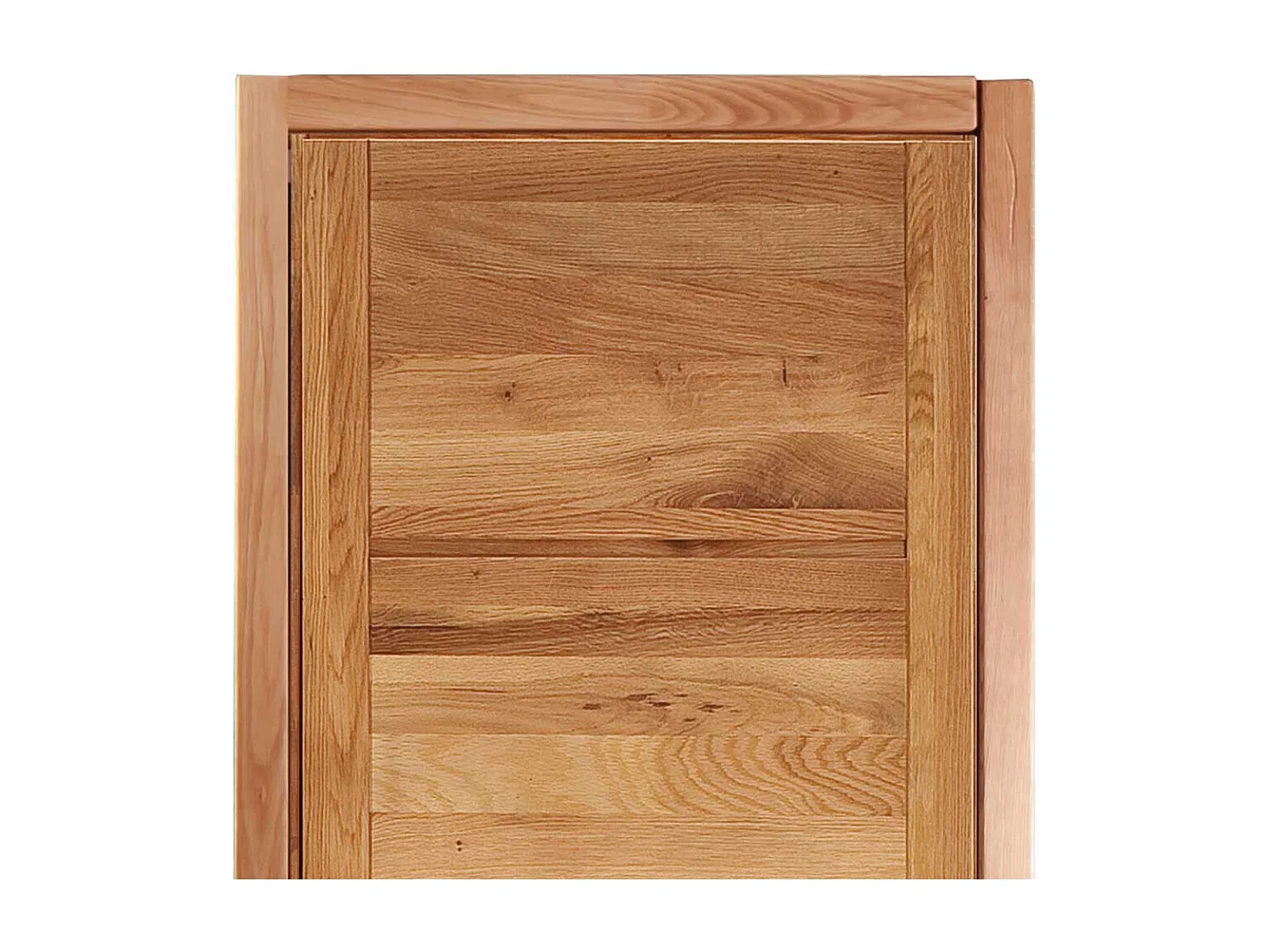 Kleiderschrank 1türig aus Wildeiche Massivholz 65 cm tief