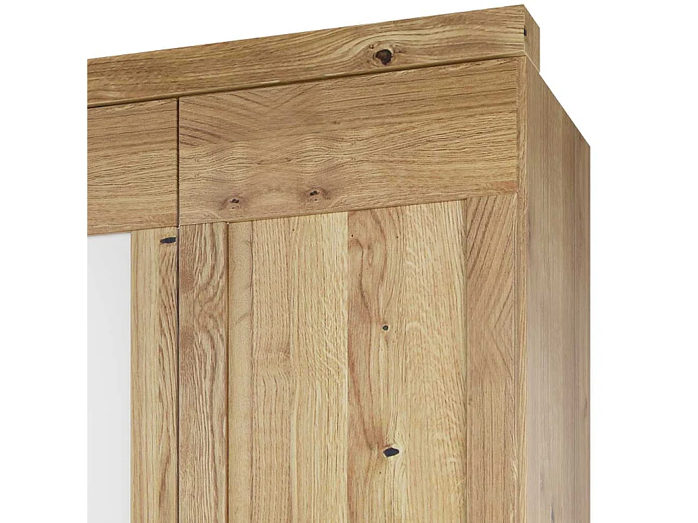 Kleiderschrank Wand 245 cm hoch sieben Drehtüren
