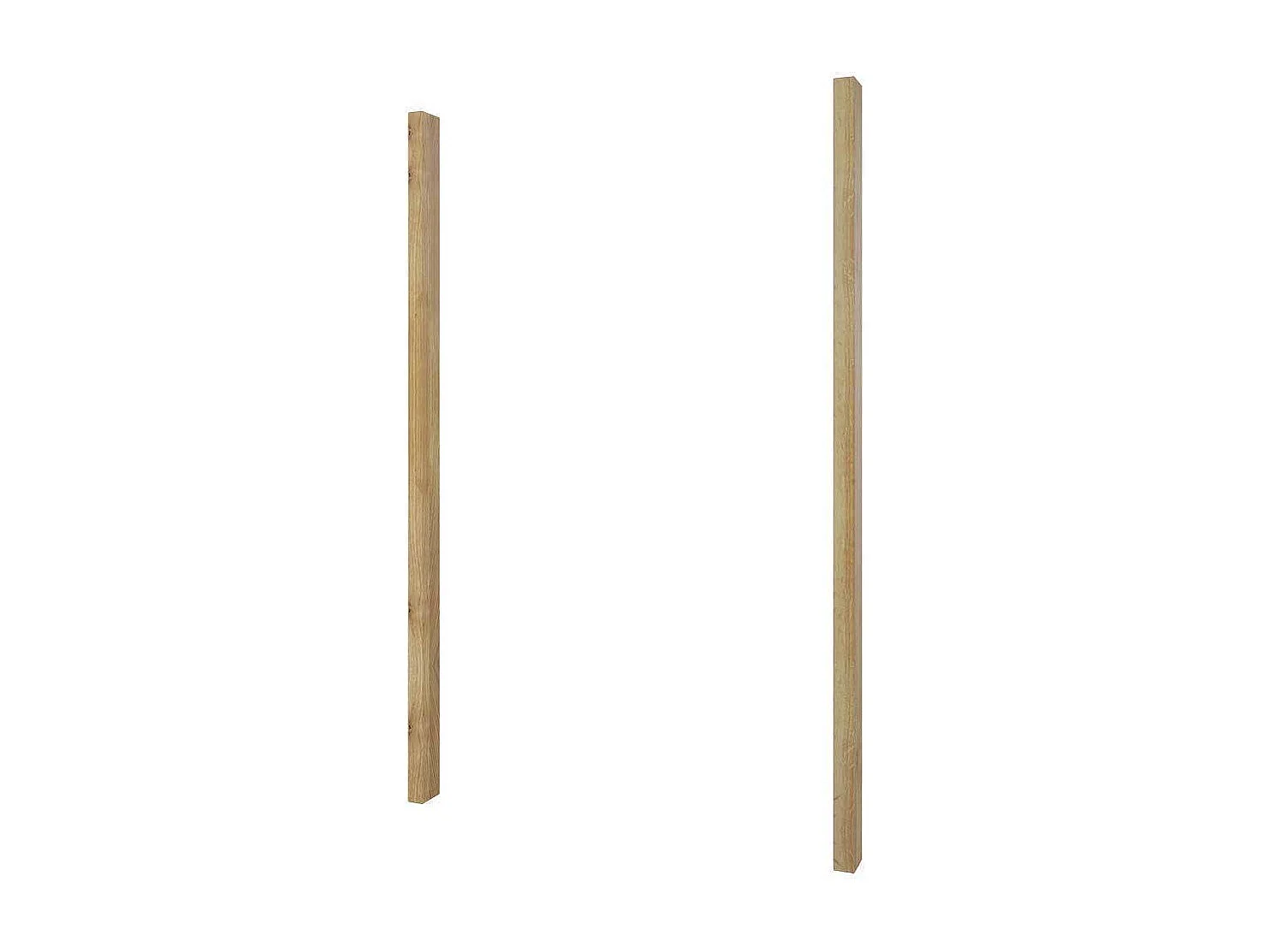 Kleiderschrank Wand 245 cm hoch sieben Drehtüren