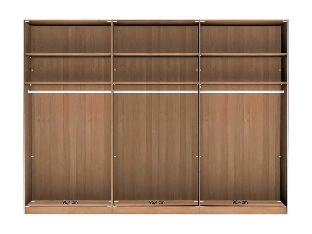 Schwebetuerenschrank Made in Germany 67 cm tief