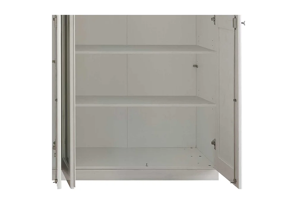 Schlafzimmerschrank Drehtürenschrank mit Spiegeln und Drehtüren
