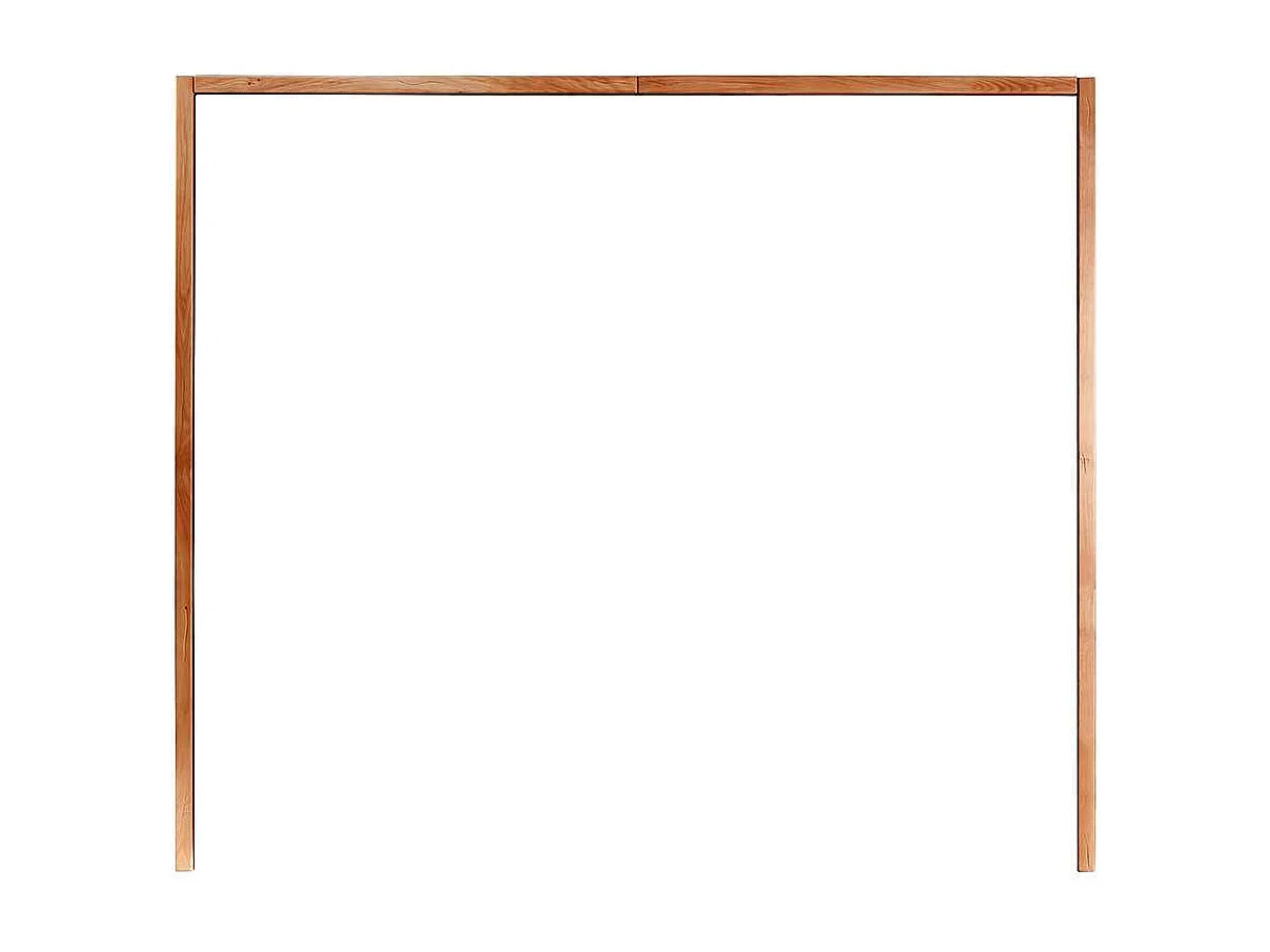 Schlafzimmerschrank Wildeiche aus Massivholz Spiegeltüren