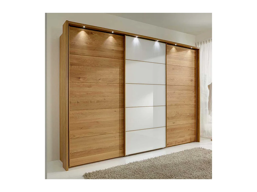 Schwebetürenkleiderschrank Made in Germany 67 cm tief