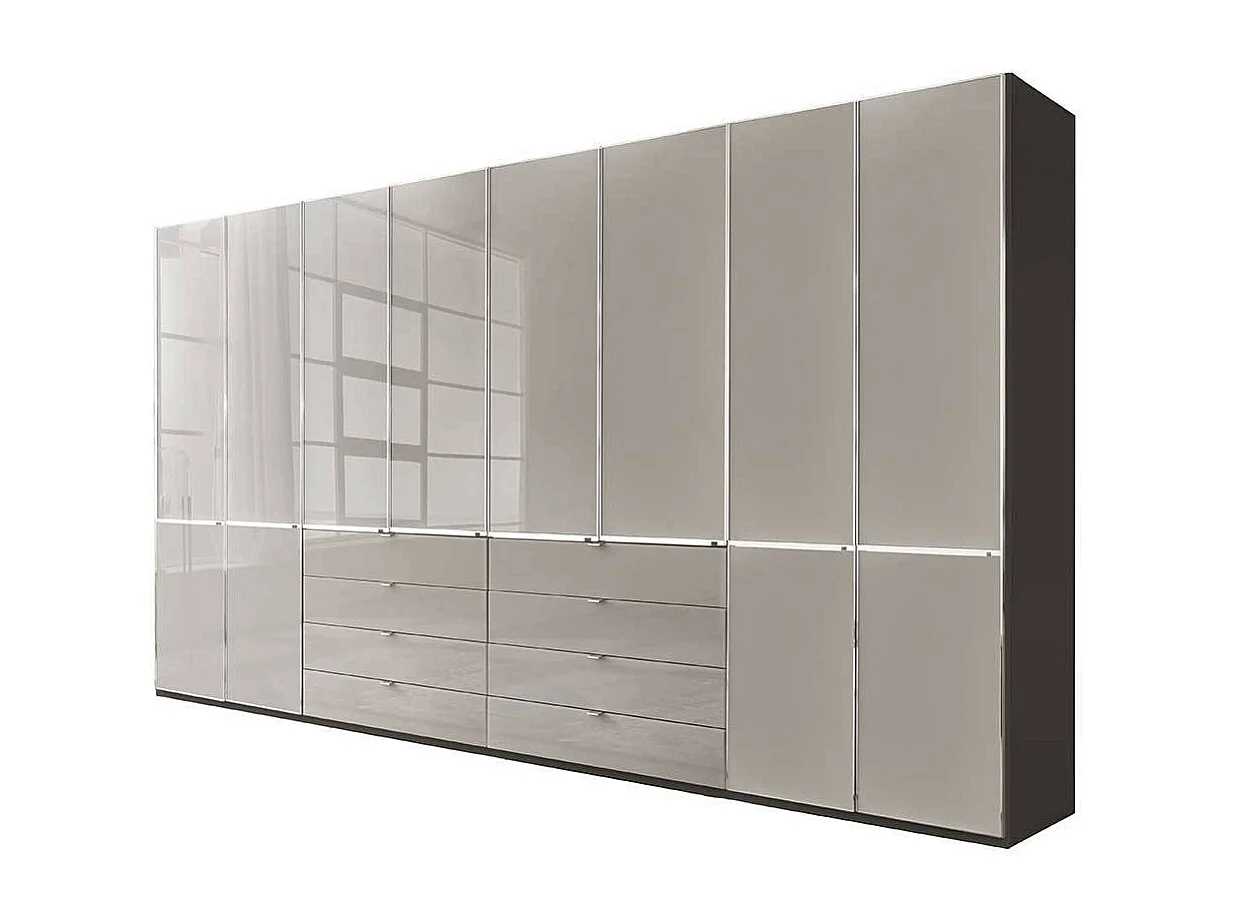Kleiderschrank Schlafzimmerschrank Made in Germany - 394 cm breit