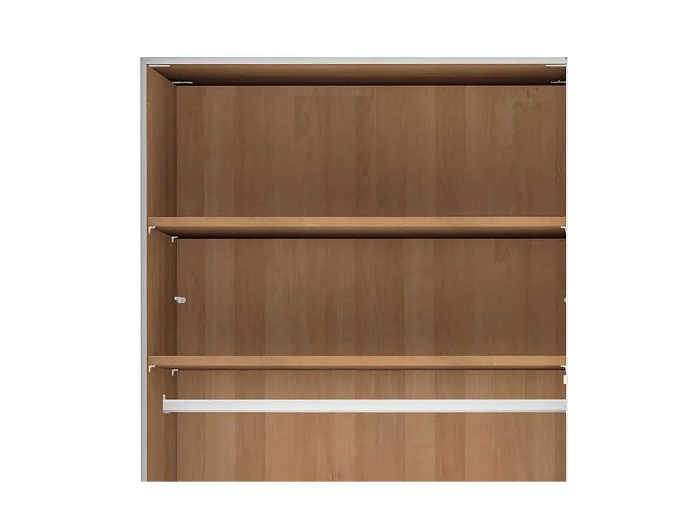 Schlafzimmerschrank aus Erle Teilmassiv Groß