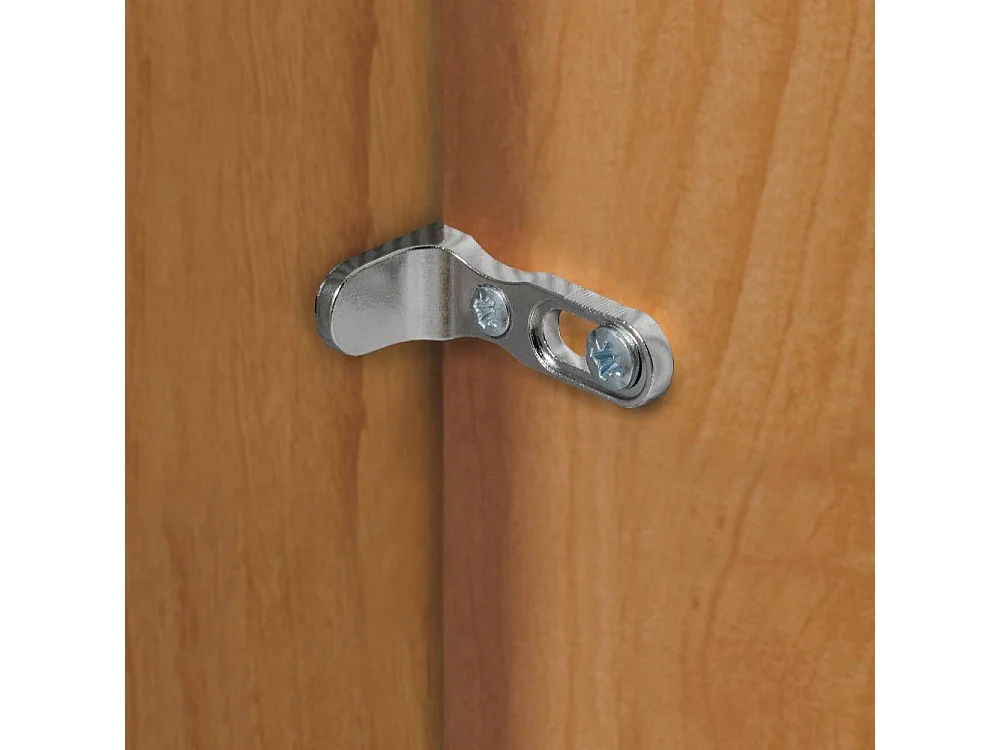 Kleiderschrank Drehtürenkleiderschrank mit Massivholz Türen in Erlefarben