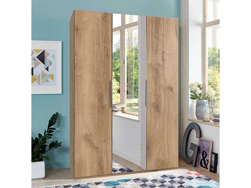 Kleiderschrank mit Spiegeltür 216 cm oder 236 cm hoch Made in Germany