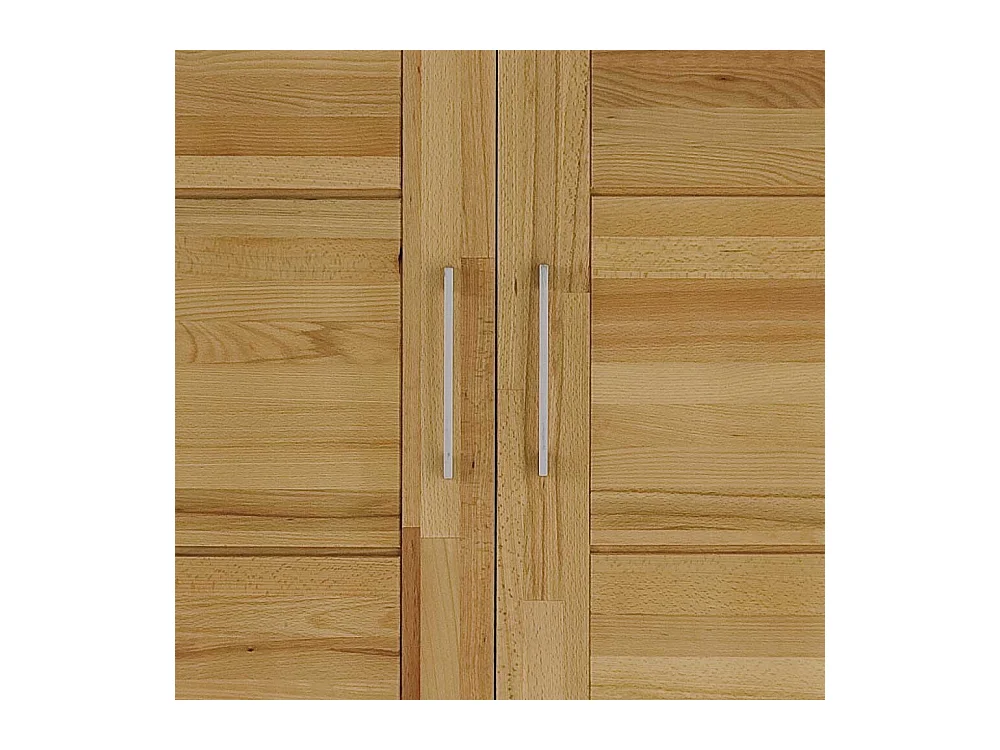 Schlafzimmerschrank in Kernbuchefarben Geölt