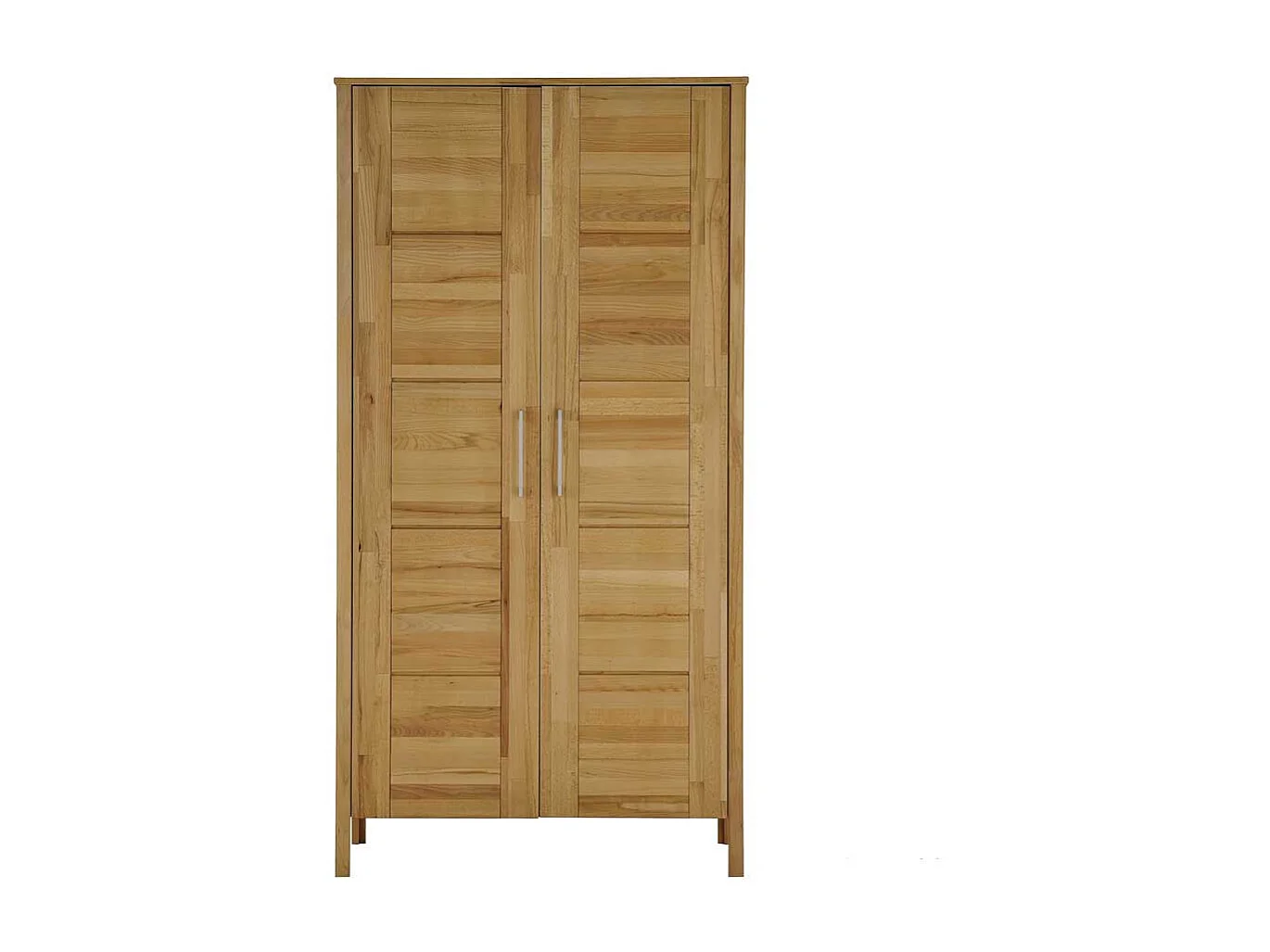 Schlafzimmerschrank in Kernbuchefarben Geölt