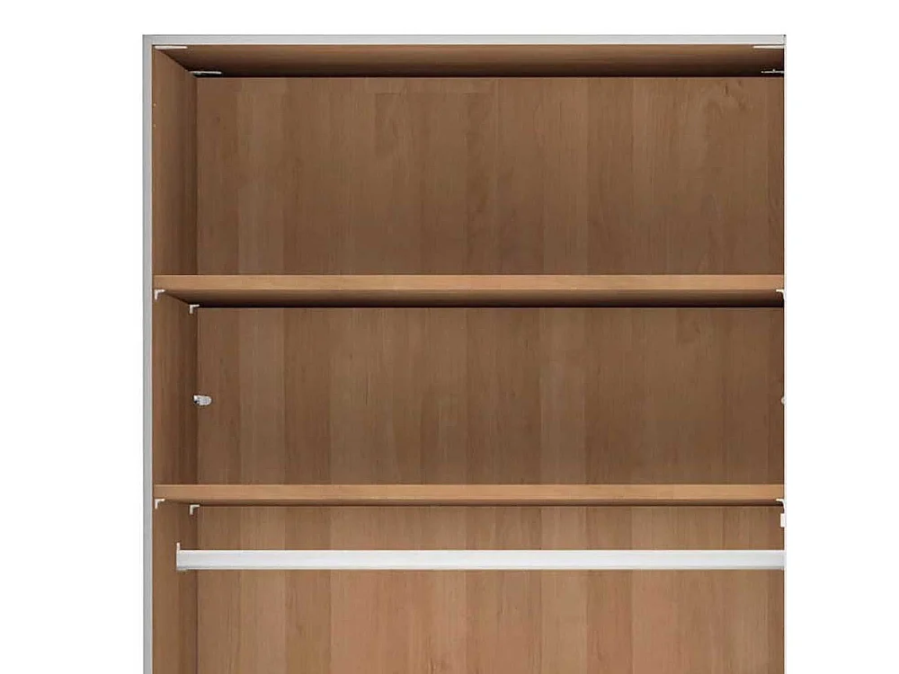 Schlafzimmerschrank aus Erle Teilmassiv Groß