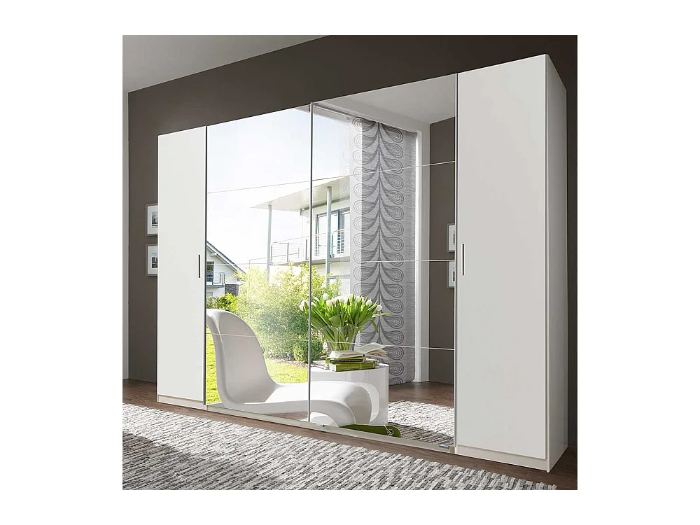 XL Kleiderschrank 272 cm oder 316 cm breit Spiegeltüren