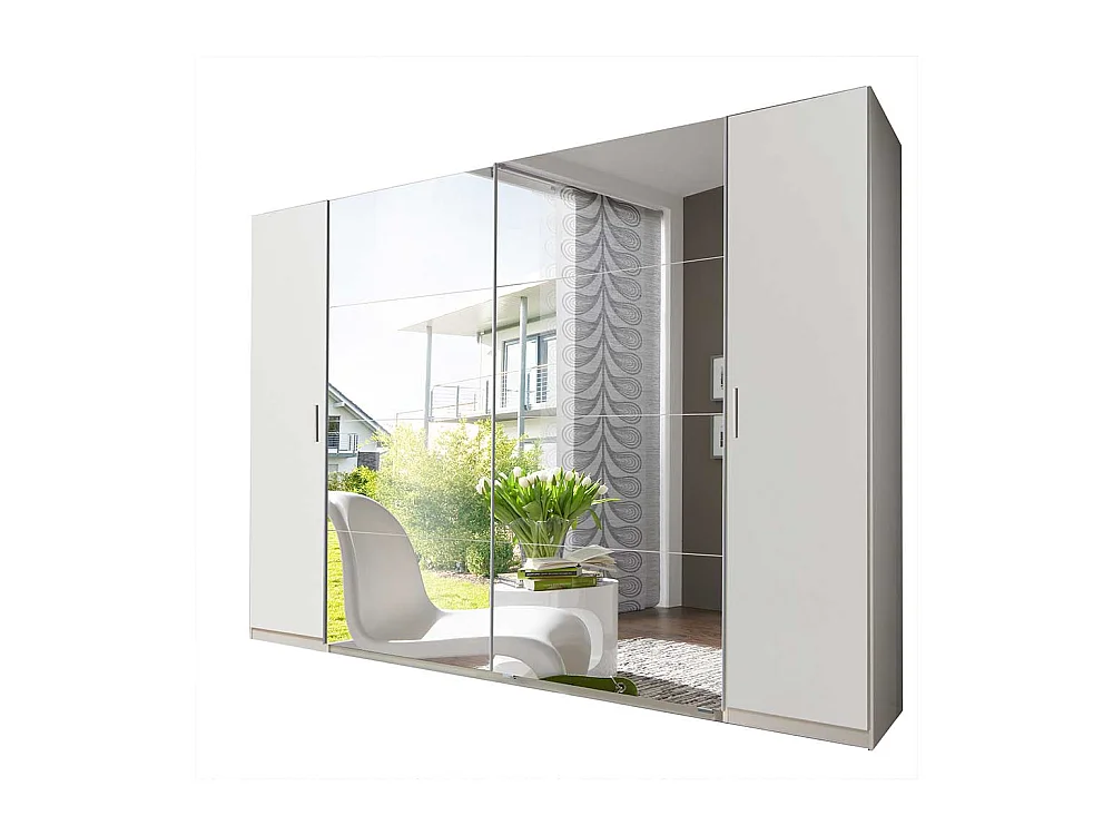 XL Kleiderschrank 272 cm oder 316 cm breit Spiegeltüren