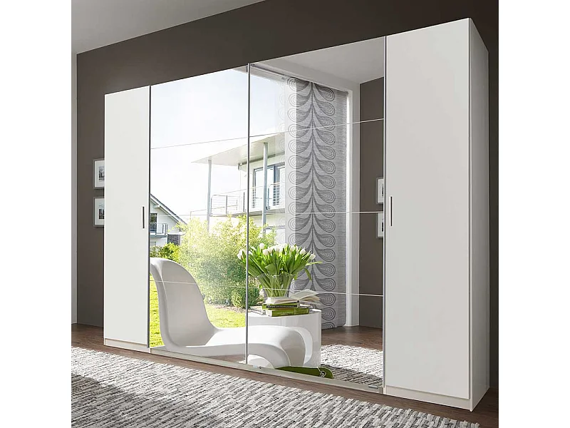XL Kleiderschrank 272 cm oder 316 cm breit Spiegeltüren