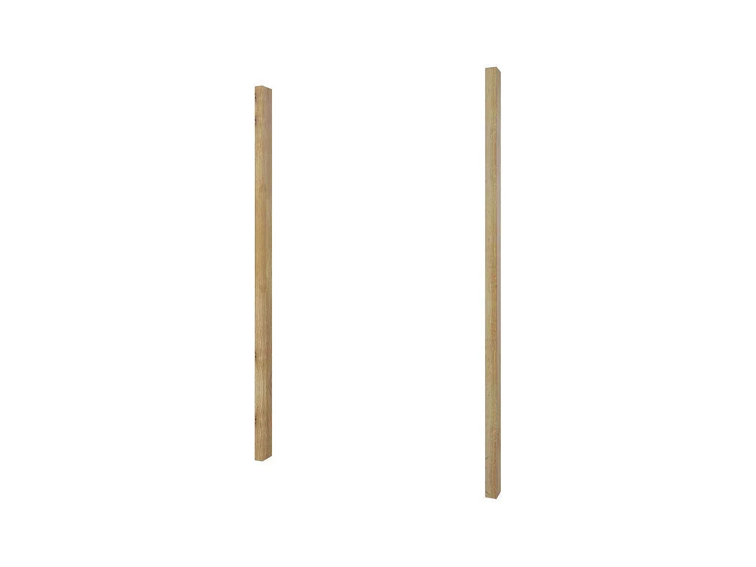 Kleiderschrank Wand 245 cm hoch sieben Drehtüren