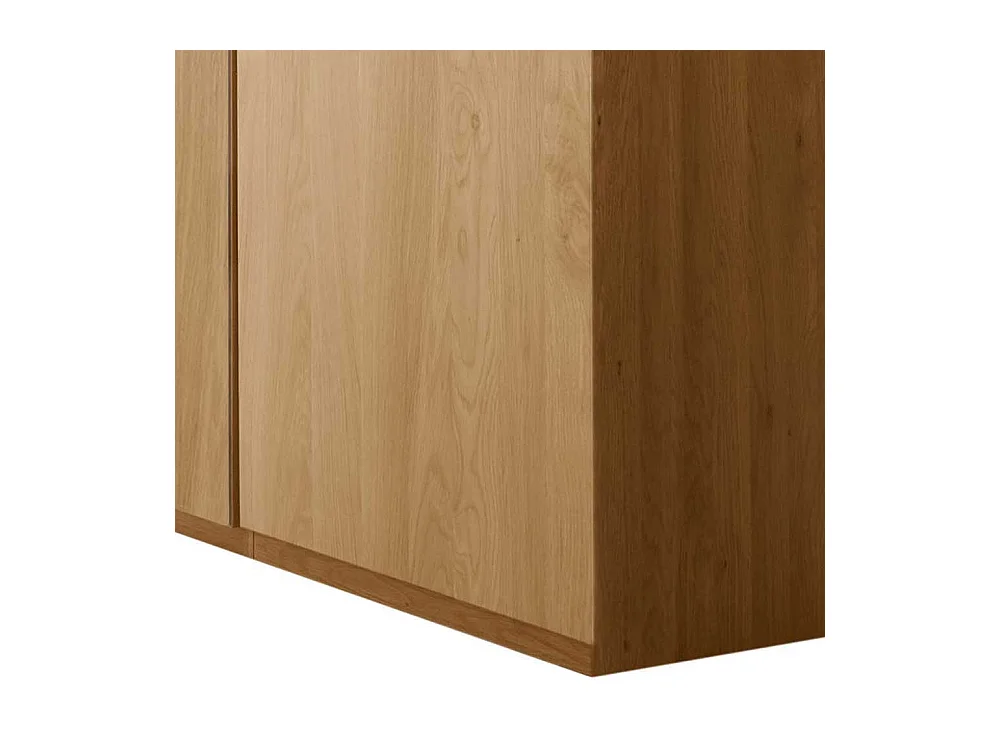 Schlafzimmerschrank aus Eiche teilmassiv 4-türig
