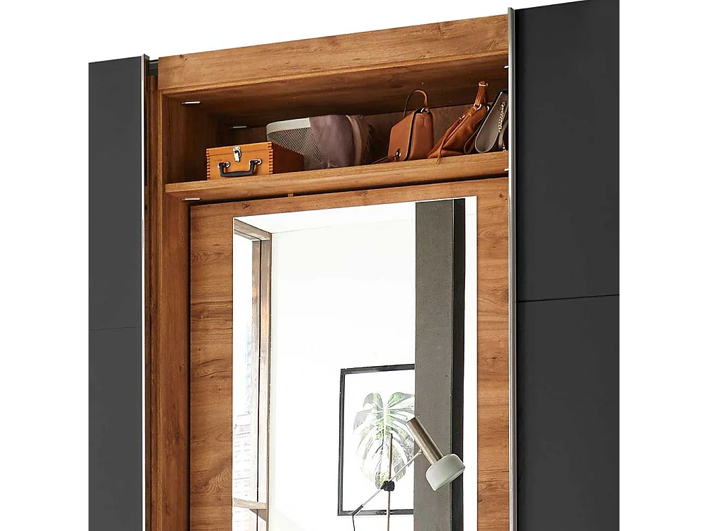 Kleiderschrank mit offenem Fach 300 cm breit Made in Germany