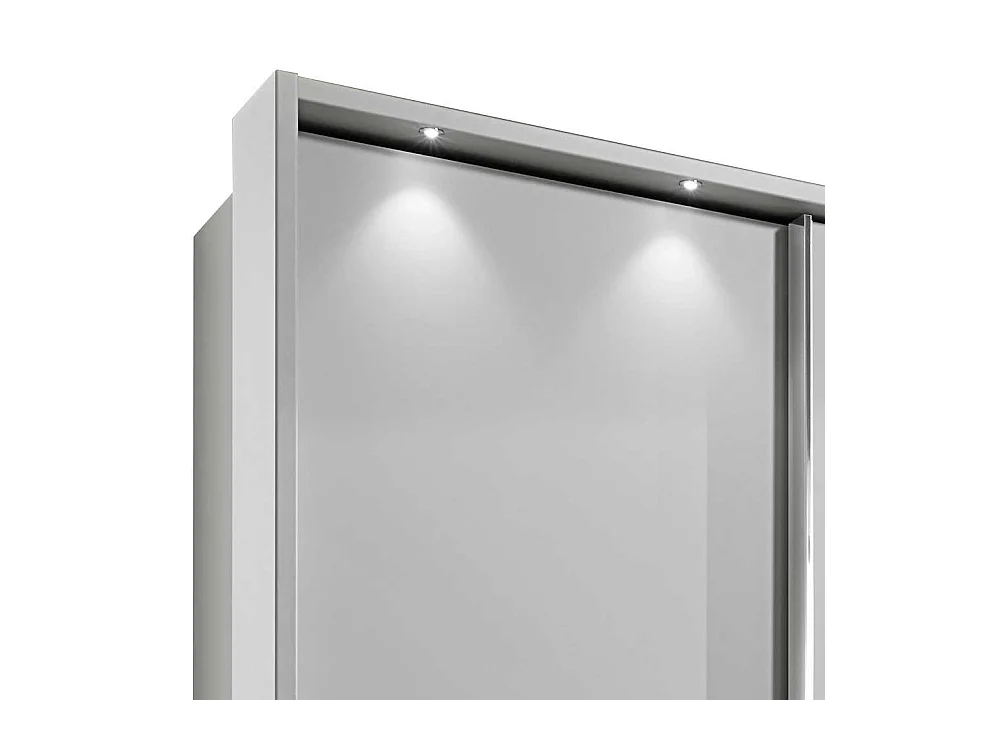 Schiebetürenschrank in Weiß 260 cm breit