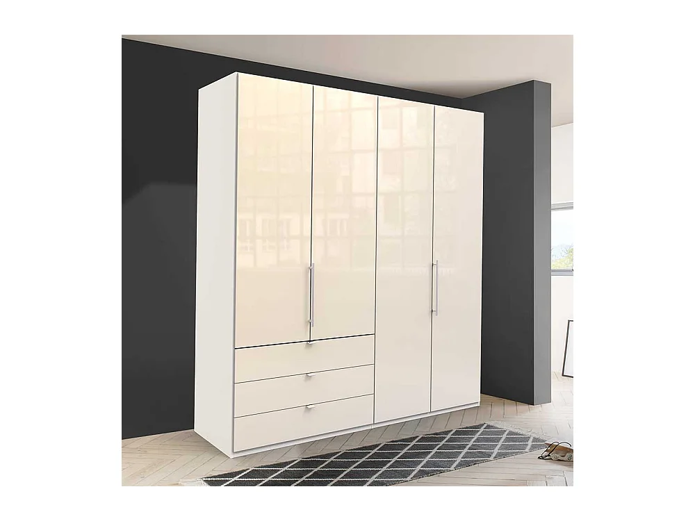 Schlafzimmerschrank mit drei Schubladen Soft Close Funktion