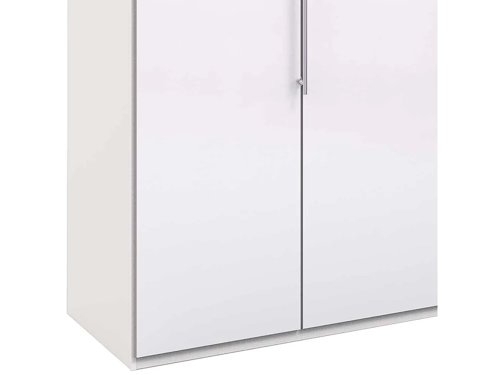 Weißer Schlafzimmerschrank 3 türig modern