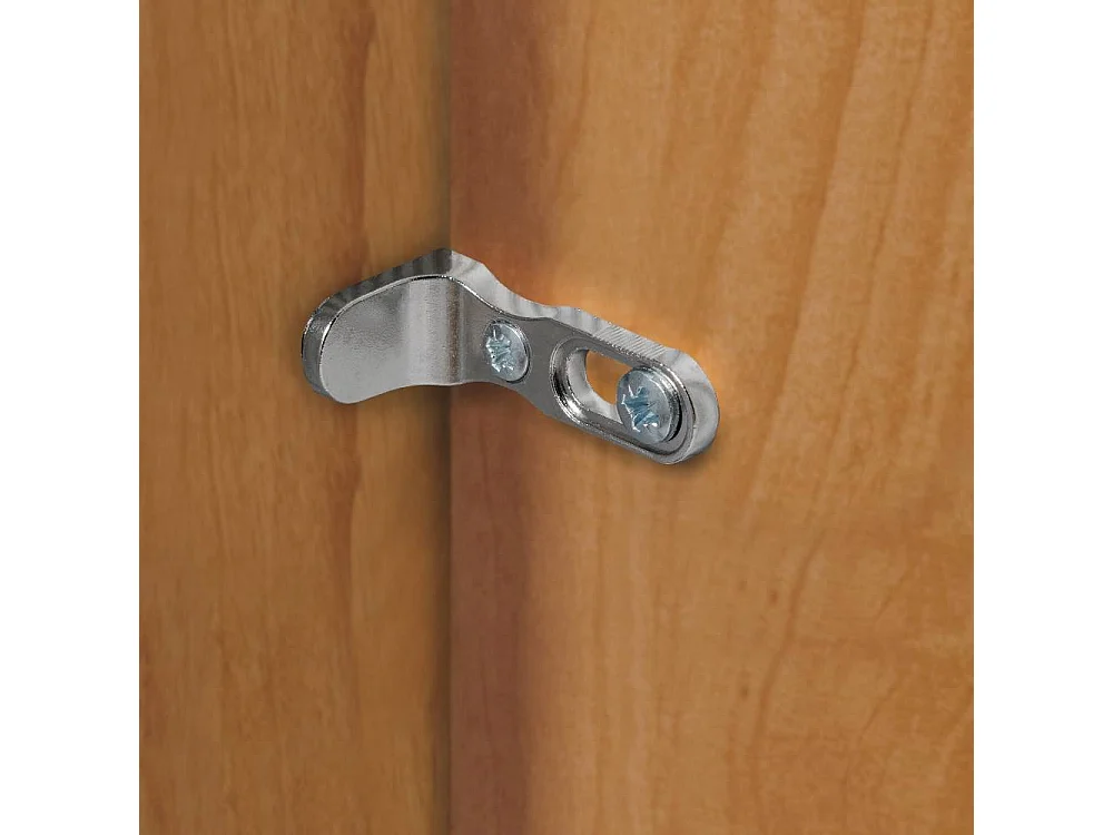 Spiegelkleiderschrank Holzkleiderschrank mit Drehtüren auf Sockel