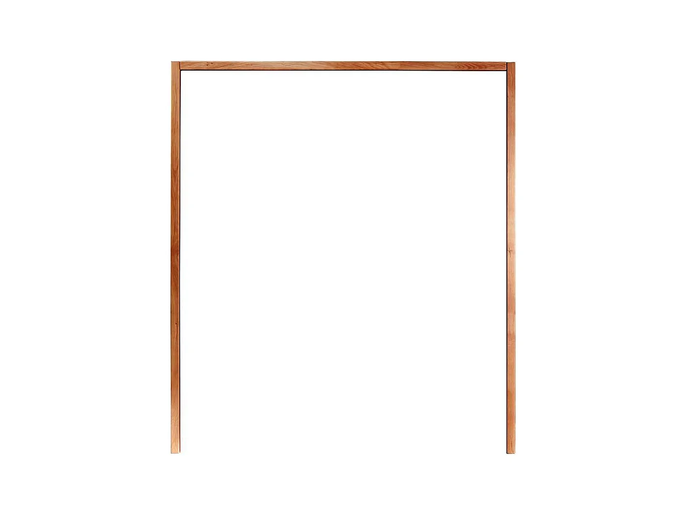 Schrank Holz aus Wildeiche massiv drei Falttüren