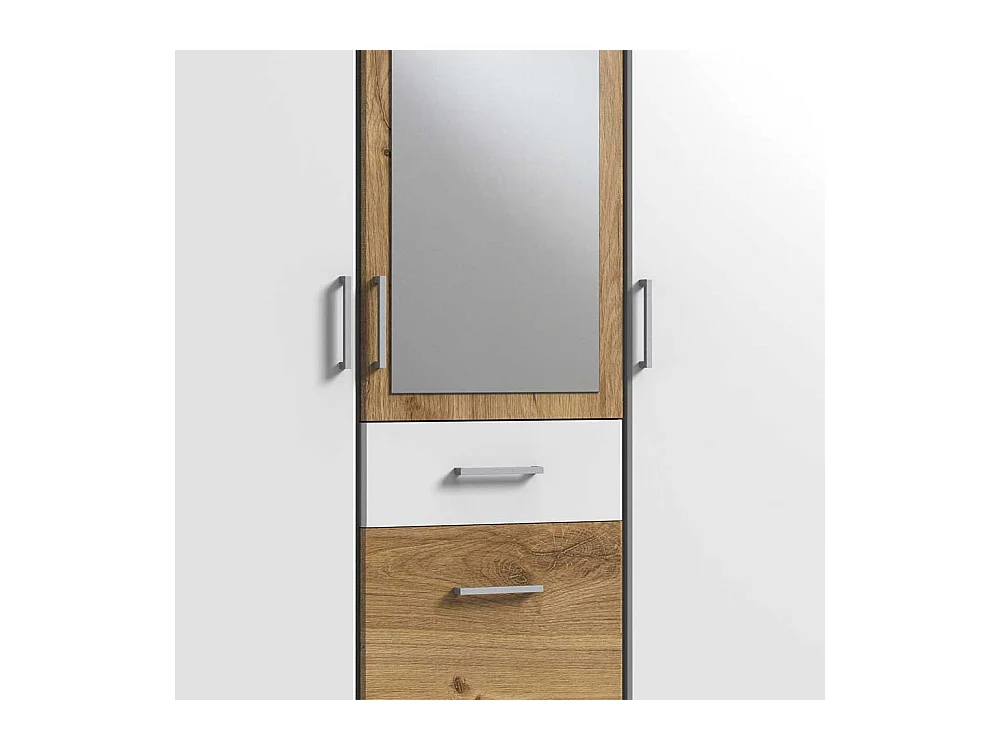 Schrank mit Spiegel und Schubladen in modernem Design Made in Germany