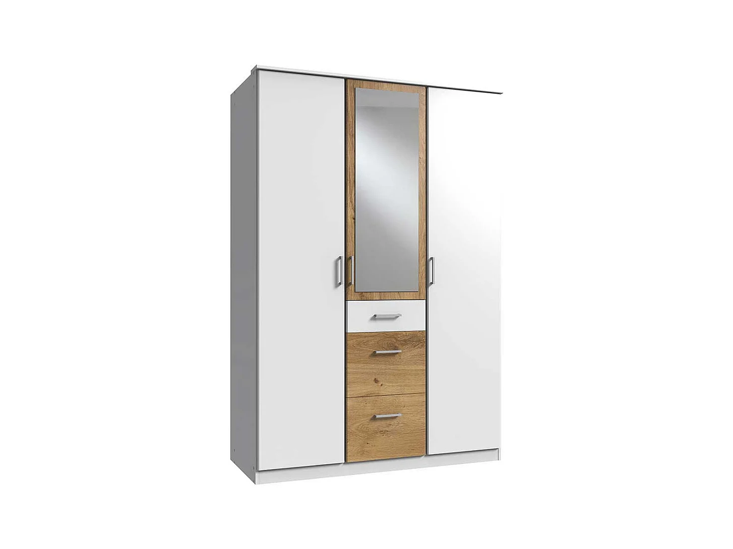 Schrank mit Spiegel und Schubladen in modernem Design Made in Germany