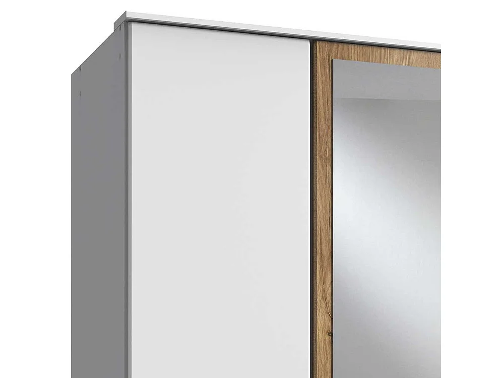 Schrank mit Spiegel und Schubladen in modernem Design Made in Germany