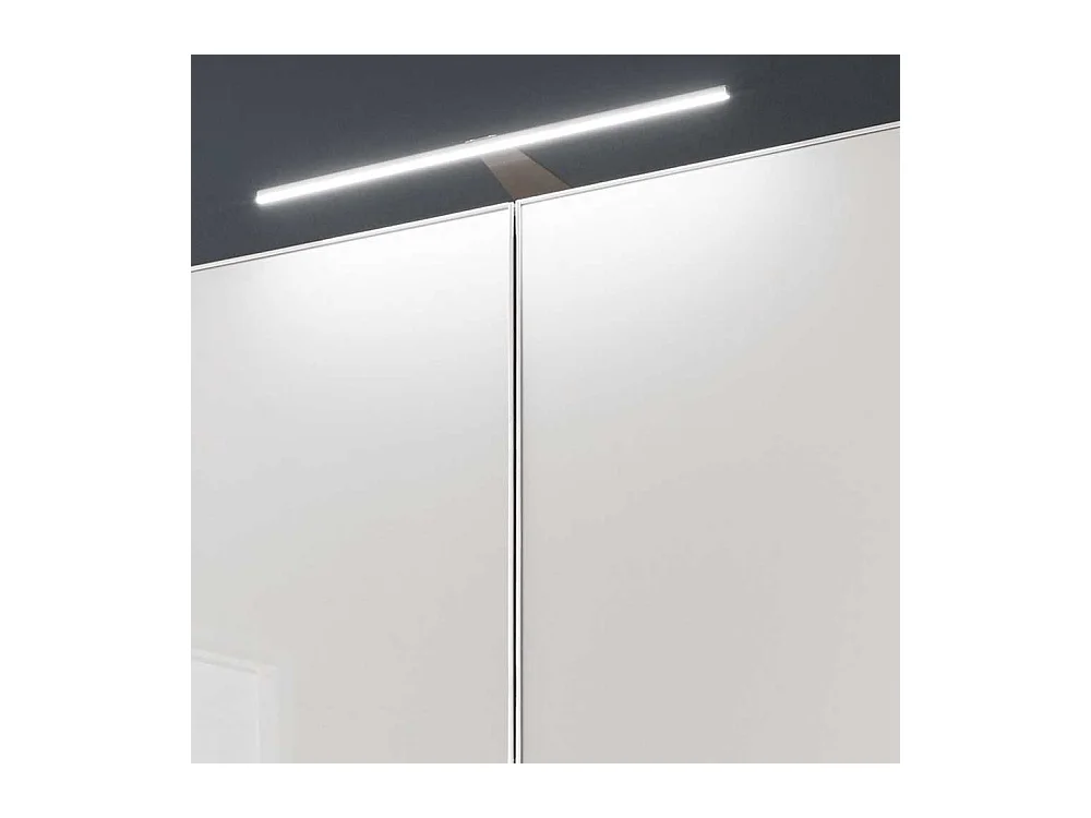 Schlafzimmerkleiderschrank in Weiß und Hellgrau Glas beschichtet