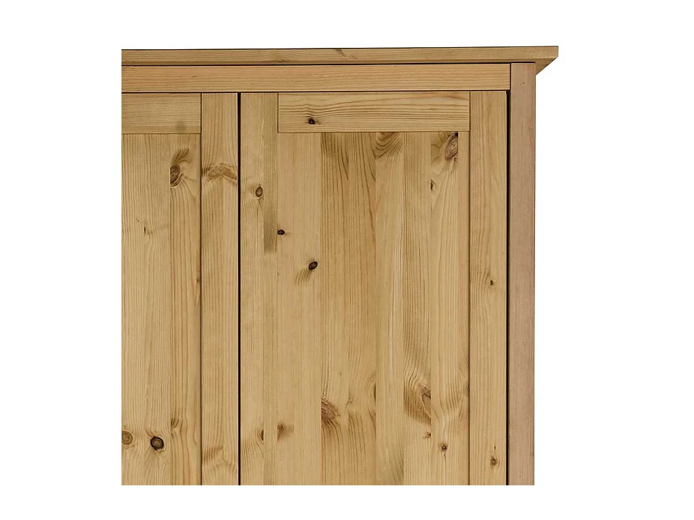 Holzkleiderschrank im Landhausstil 187 cm breit