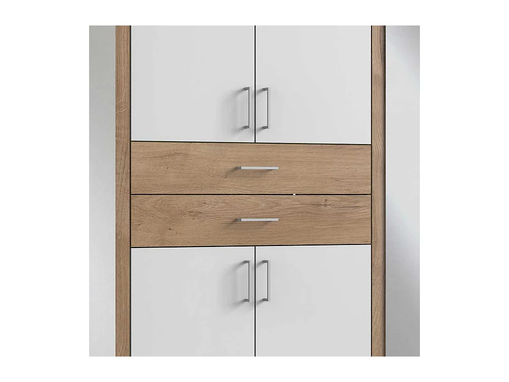 Schrank Schlafzimmer groß in modernem Design Spiegeltüren