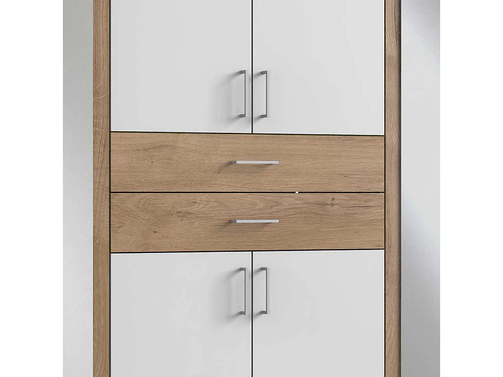 Schrank Schlafzimmer groß in modernem Design Spiegeltüren