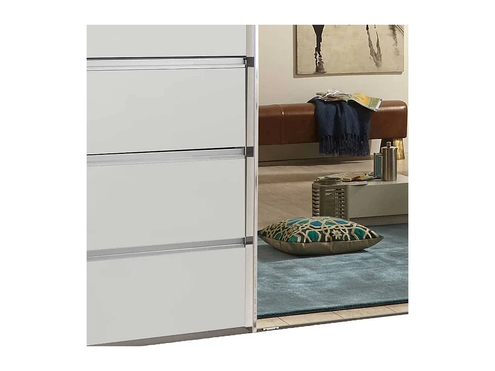 Schiebeschrank in modernem Design 330 cm breit - 67 cm tief