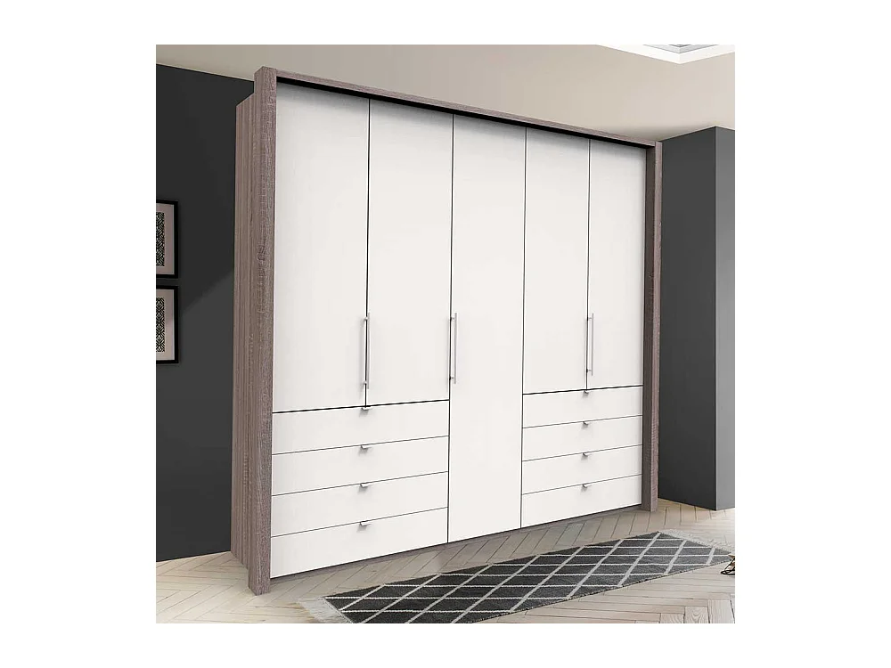 Schlafzimmerkleiderschrank Made in Germany 3 türig mit Schubladen