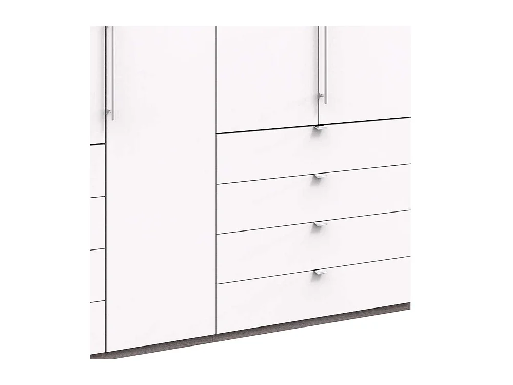 Schlafzimmerkleiderschrank Made in Germany 3 türig mit Schubladen