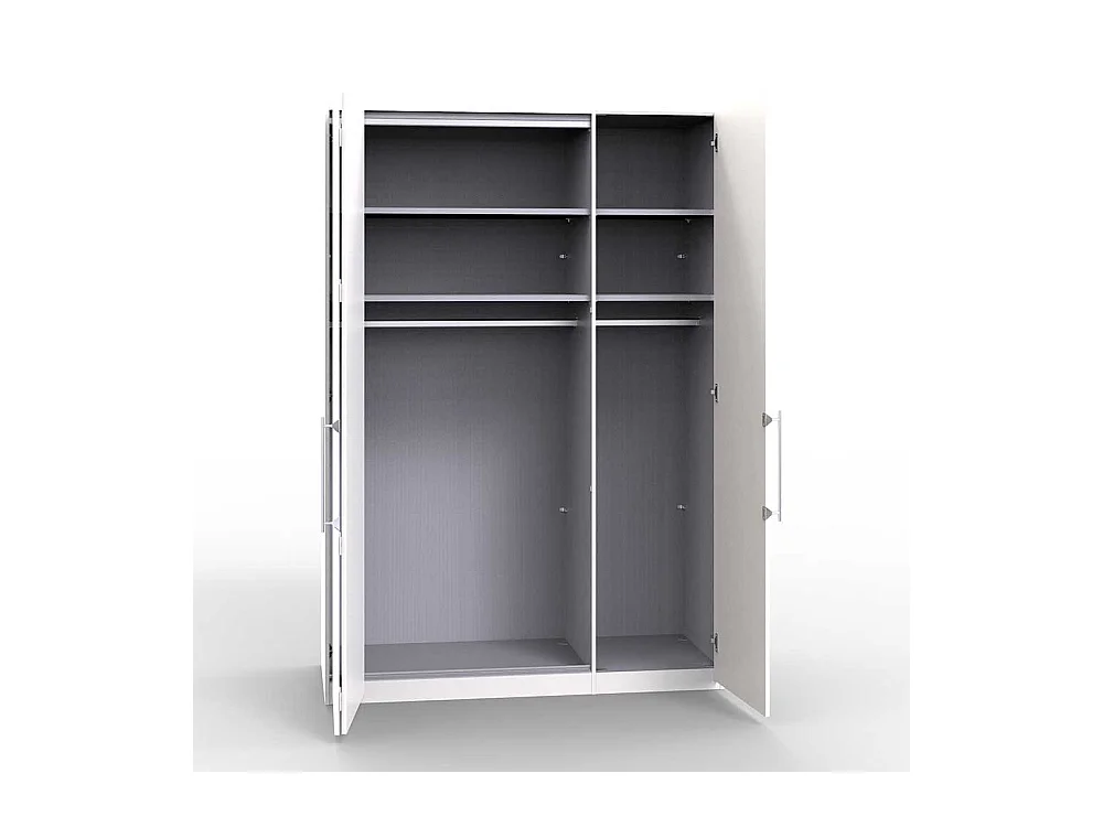 Jugendschrank in Eiche Sägerau 2 türig mit Spiegel