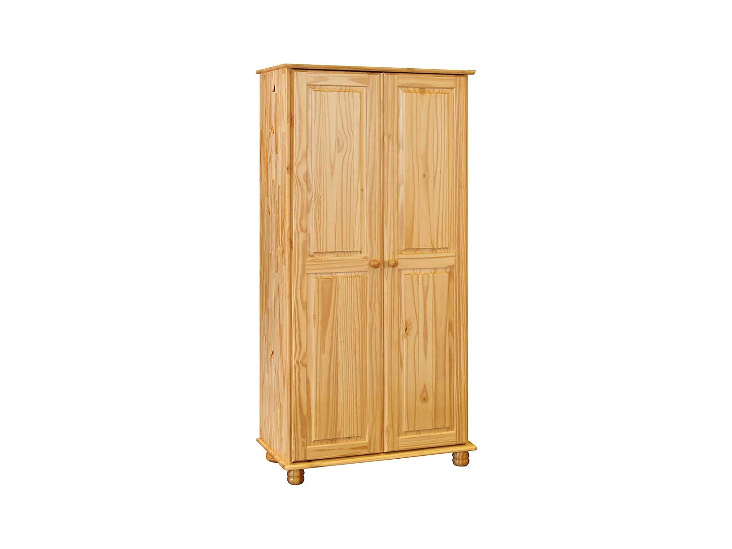 Kieferschrank massiv im Landhausstil 2 t�rig