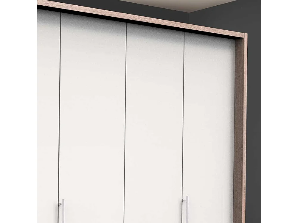 Gleittüren Ankleideschrank mit drei Schubladen modern