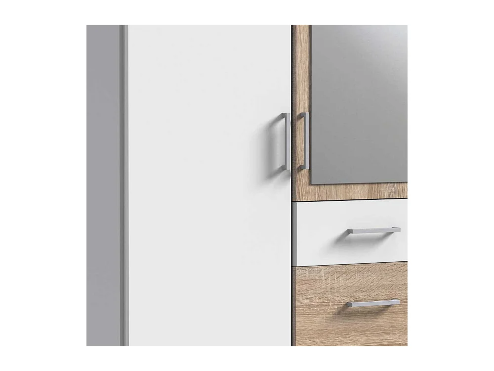 Jugendkleiderschrank mit Spiegeltür und drei Schubladen Made in Germany