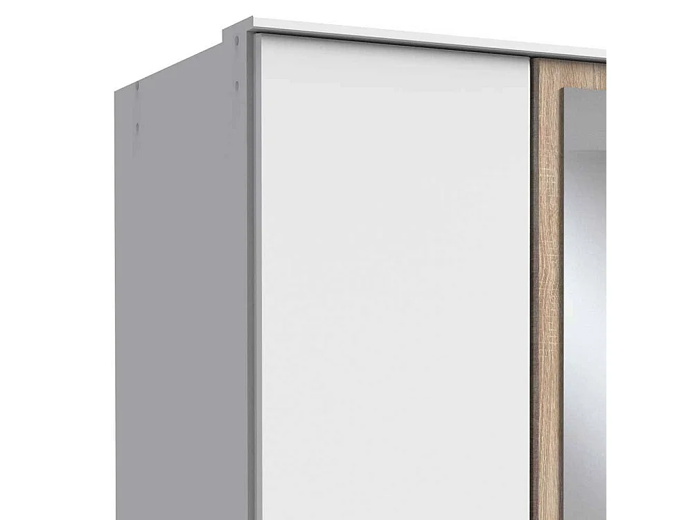 Jugendkleiderschrank mit Spiegeltür und drei Schubladen Made in Germany