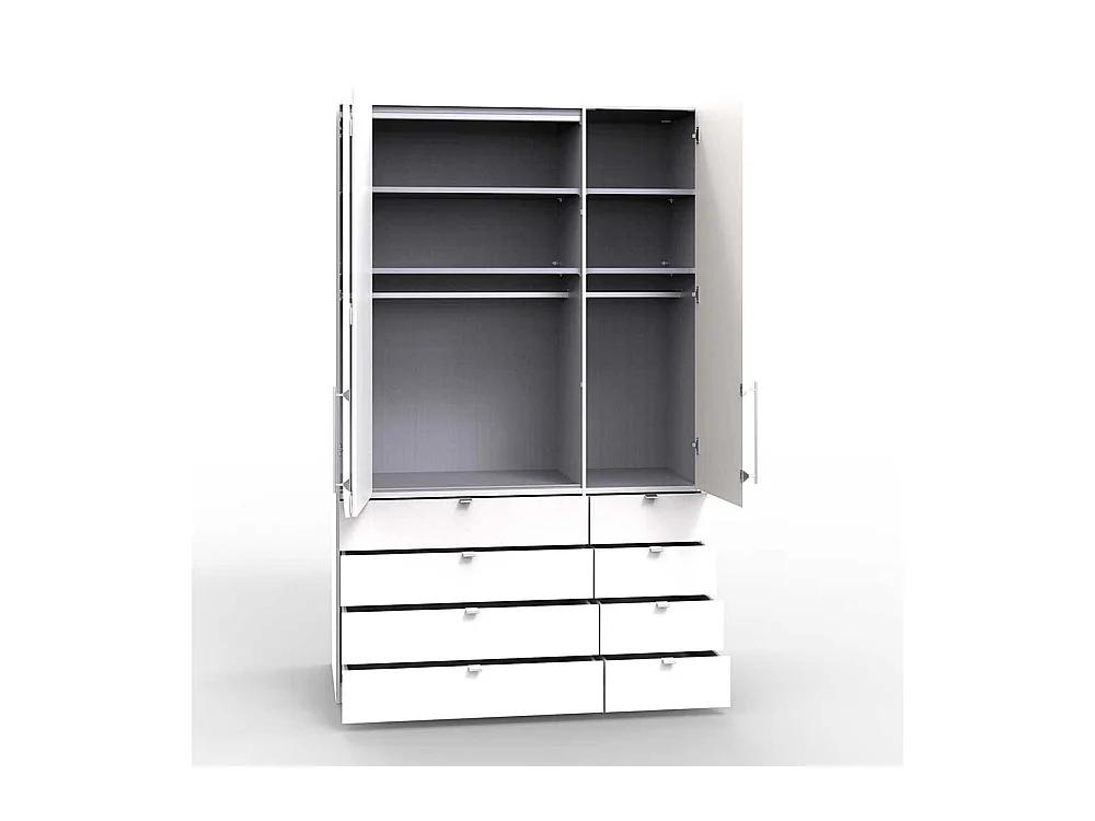 Jugendkleiderschrank mit viel Stauraum Eiche Sägerau