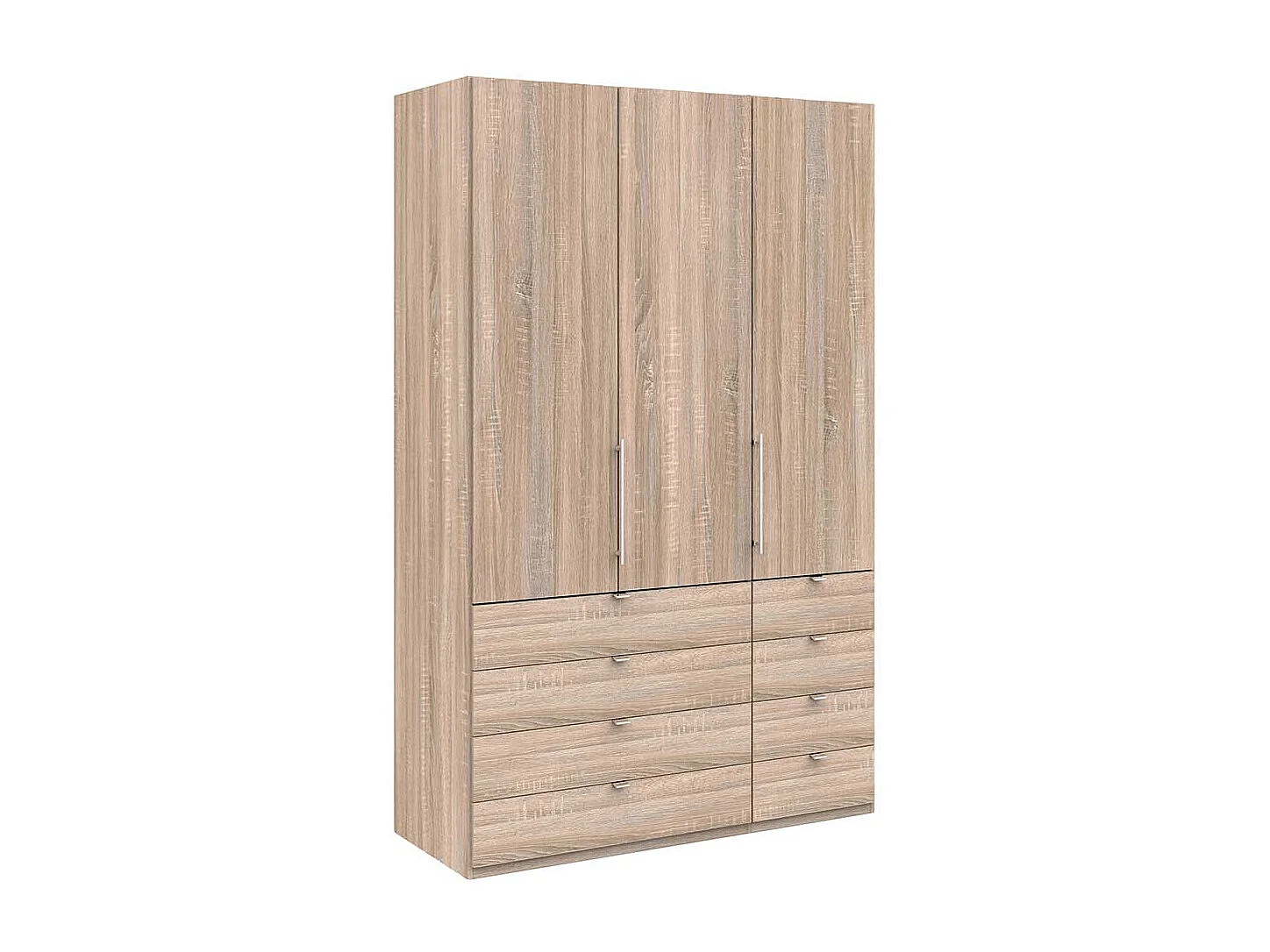 Jugendkleiderschrank mit viel Stauraum Eiche Sägerau